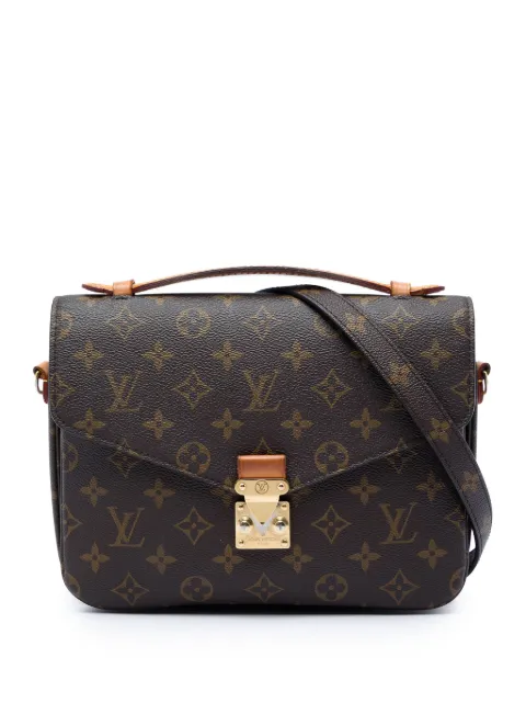 Louis Vuitton Pre-Owned 2021 Monogram Pochette Metis satchel Brown IUESZEJDQLHHVFTE