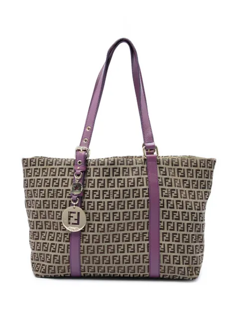 Fendi Pre-Owned 2000-2010 Zucchino Canvas Superstar tote bag Neutrals U4O8KDATZWTJU5CO