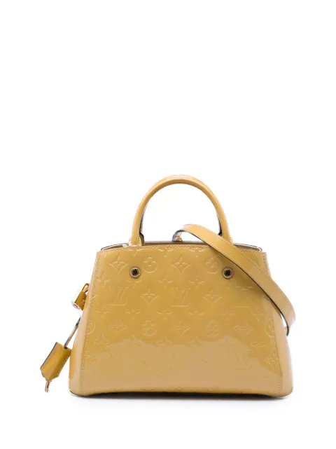 Louis Vuitton Pre-Owned 2015 Monogram Vernis Montaigne BB satchel Neutrals UW1EX0JYN3I4EQN2