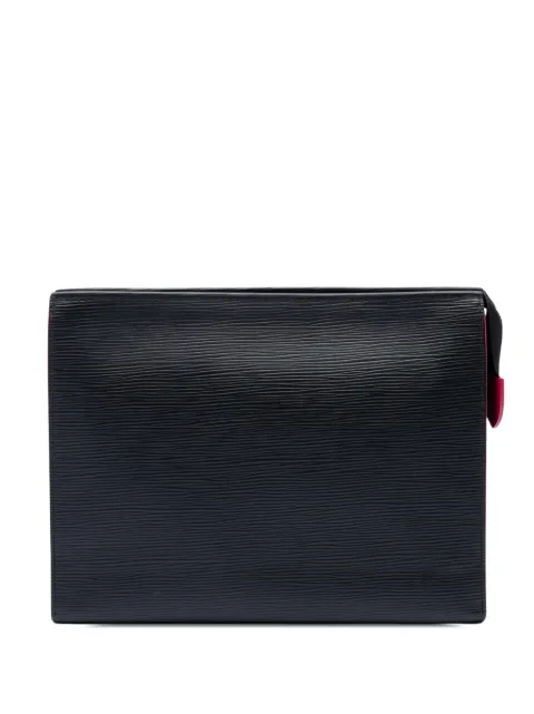 Louis Vuitton Pre-Owned 2017 Epi Toiletry Pouch 26 clutch bag Black VS6A4O99QPIIWB9T