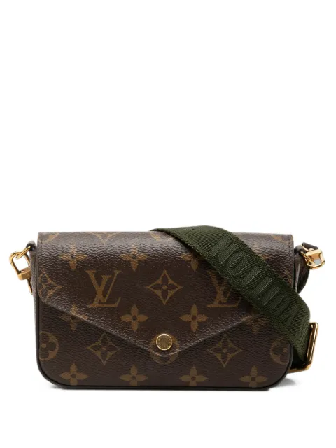 Louis Vuitton Pre-Owned 2020 Monogram Felicie Strap And Go crossbody bag Brown E8LJRUEXT9R2GC10