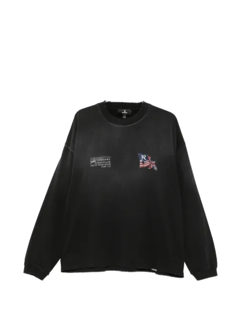 Represent graphic-print long-sleeve T-shirt Black MLM100911BLACK