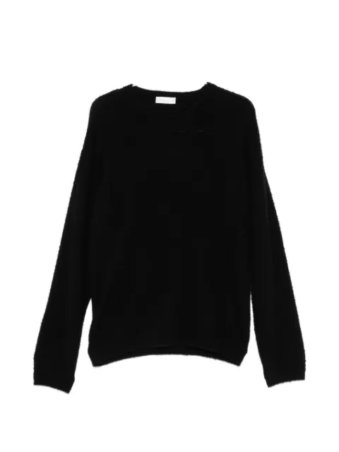 Roberto Collina crew-neck sweater Black 263MYB35101