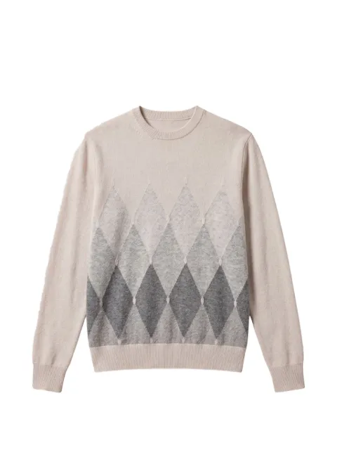 Ballantyne cashmere crew-neck sweater Neutrals B2P00012KA