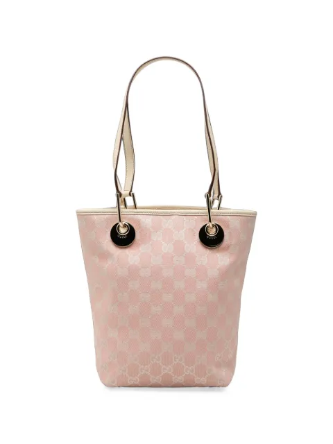 Gucci Pre-Owned 2000-2015 GG Canvas Eclipse tote bag Pink ZC066R502FDWEHL7