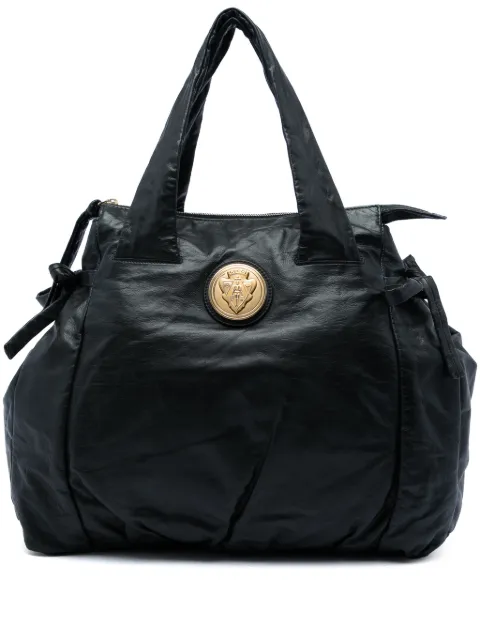 Gucci Pre-Owned 2016-2026 Large Calfskin Hysteria tote bag Black LITYQ5AVXHLJXJXP