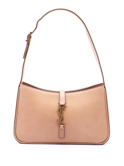 Saint Laurent Pre-Owned 2021 Smooth Calfskin Le 5 a 7 shoulder bag Brown BMSM7JY7SUYC9GGI