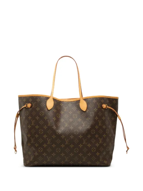 Louis Vuitton Pre-Owned 2016 Monogram Neverfull GM tote bag Brown 9UFABUU1VBVN5DSY