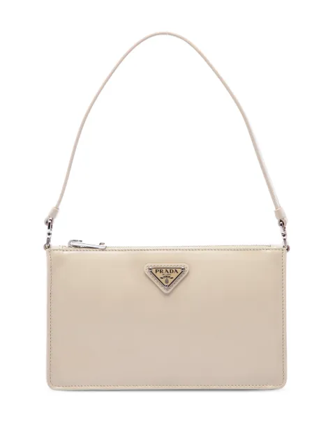 Prada Pre-Owned 2000-2010 Mini Spazzolato Leather shoulder bag Neutrals 1NE2HAK0EIRMZCP0