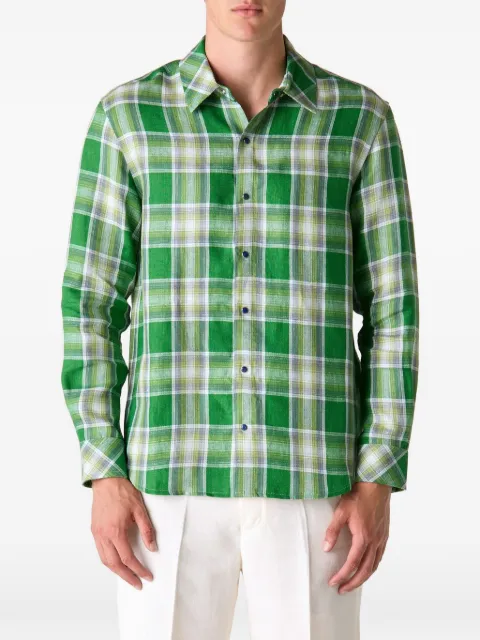 GOD'S TRUE CASHMERE Harbor tartan shirt Green SP26U1208HBTGREM
