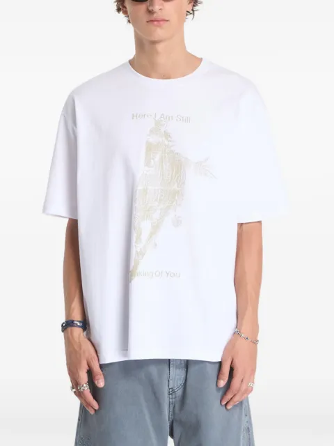 MISBHV Here I Am Still Thinking Of You T-shirt White 261U110