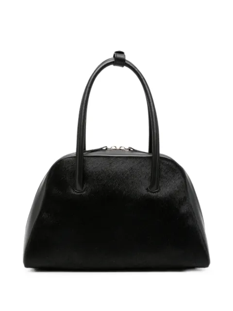 LouLou de Saison Mark pony-effect tote bag Black MARK