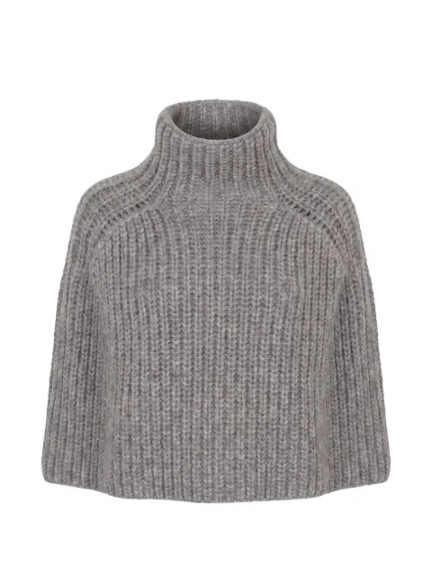 SA SU PHI ribbed-knit cashmere sweater Grey W26635SPWS