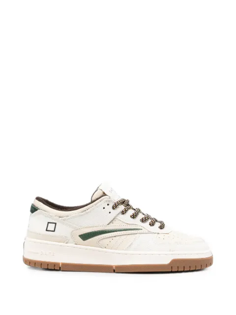 D.A.T.E. Torneo panelled leather sneakers Neutrals M451TOTXIV