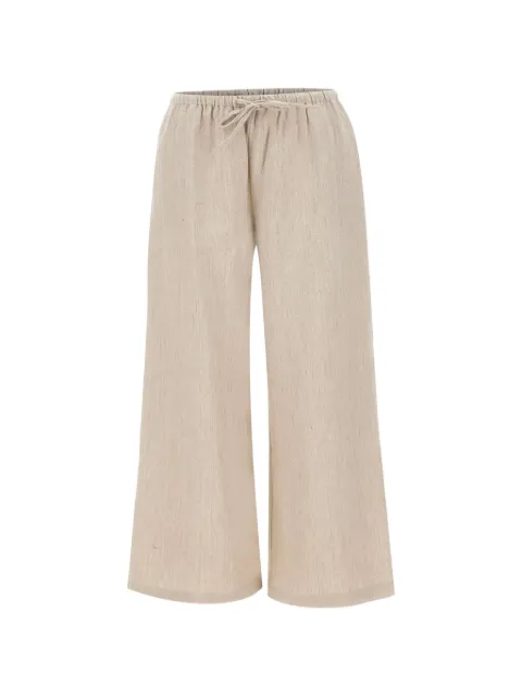 JcSophie Liseron drawstring-waist palazzo pants Neutrals L3060SAND