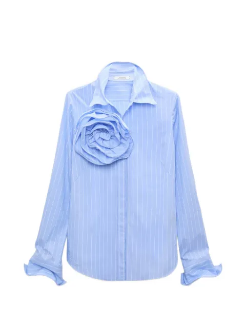 Dorothee Schumacher striped rosette shirt Blue 648716