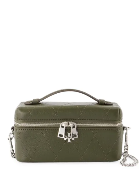 Tory Burch Charlie quilted tote bag Green 186036