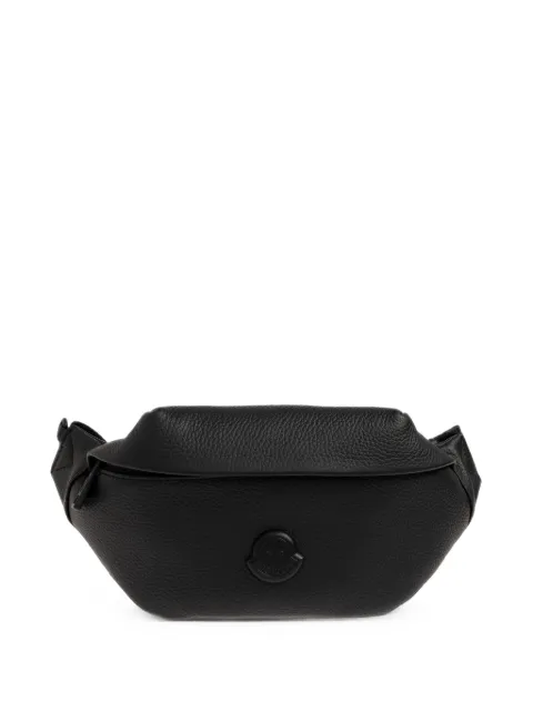 Moncler small Durance leather belt bag Black L209A5M00001M8313