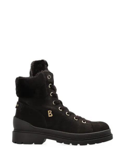 BOGNER St. Moritz shearling-trim ankle boots Brown STMORITZS23C0