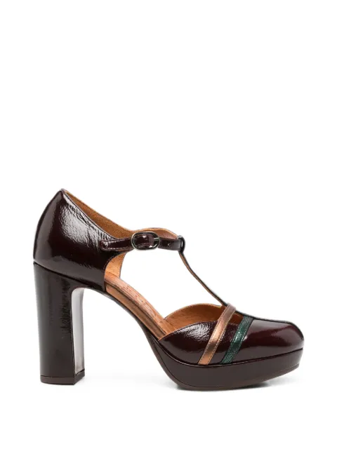 Chie Mihara Uyaro T-bar platform pumps Purple UYARO