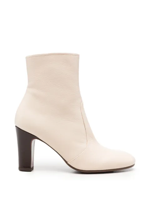Chie Mihara Manel leather ankle boots Neutrals MANEL