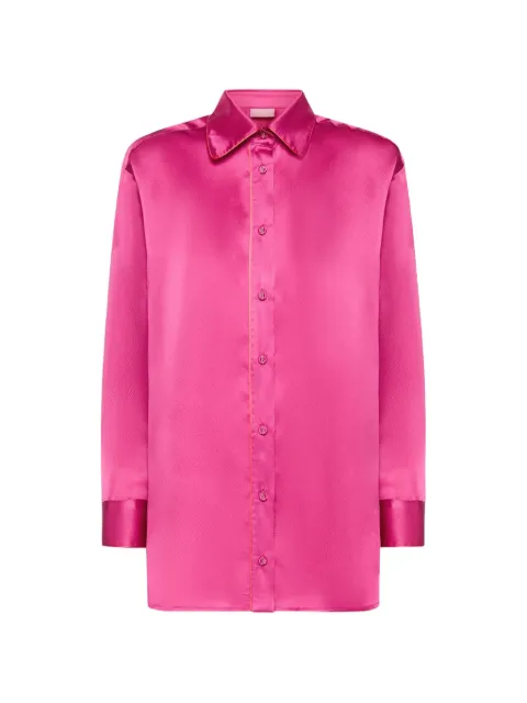 Pierre-Louis Mascia Mutka silk shirt Pink MUTKAUCML12936SE31588FUXIA
