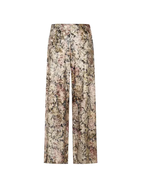 Pierre-Louis Mascia Ranada floral-motif trousers Neutrals RANADAPT12967PL150190101