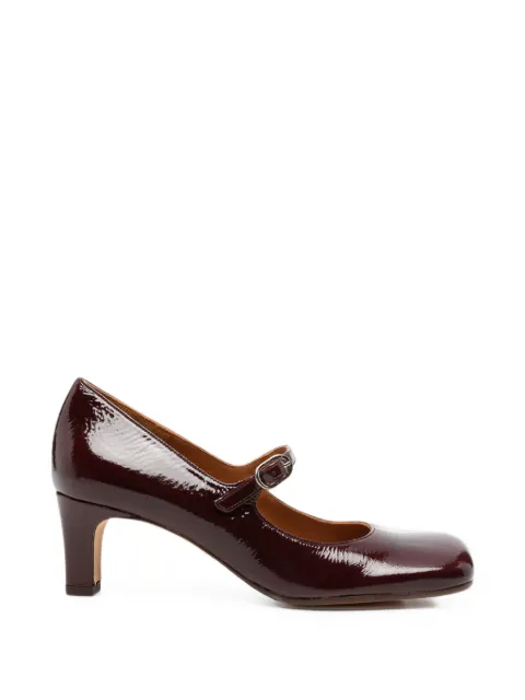 Chie Mihara SAMAI patent-leather pumps Red SAMAI