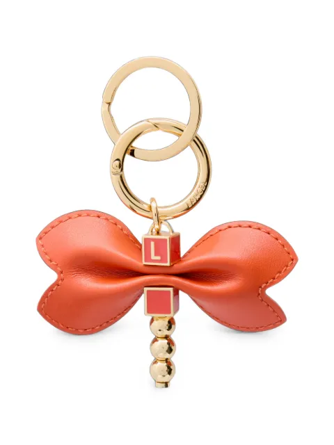 Lancel Jungle de Lancel dragonfly-shaped keyring Orange A1386832TU