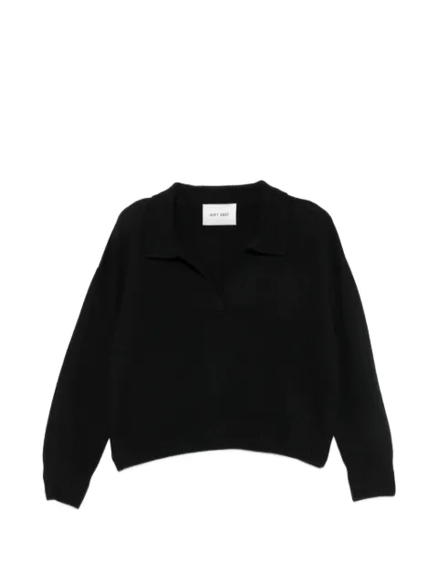 Soft Goat polo-collar sweater Black 2481500001