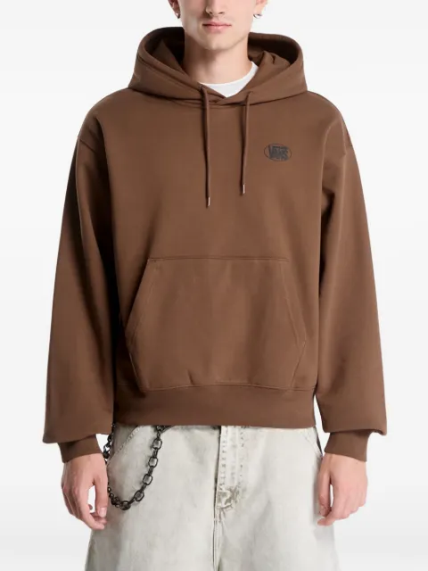 Vans oval-logo hoodie Brown VN0010G2FST1