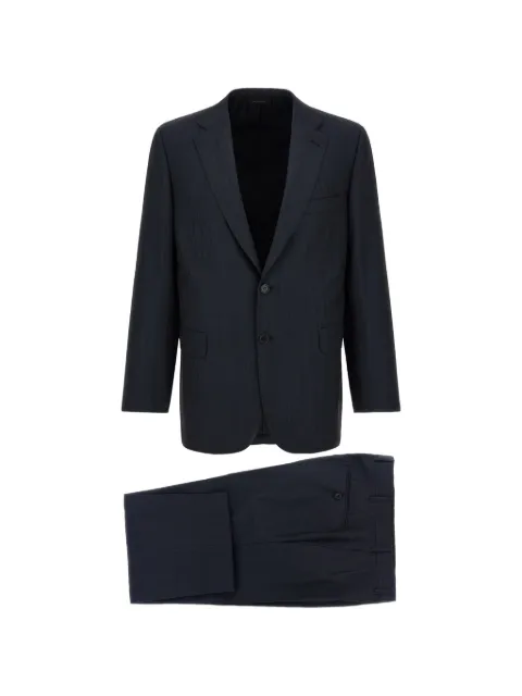 Brioni Brunico pinstriped wool suit Blue RA002NPCA444100
