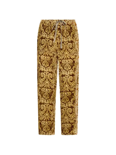 Pierre-Louis Mascia Kanada straight-leg trousers Brown KANADAPT11667VI