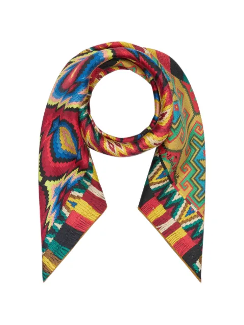 Pierre-Louis Mascia Aloeuw bandana scarf Red ALOEUWSW067X067MSE