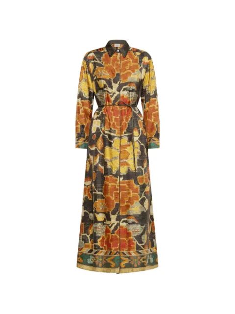 Pierre-Louis Mascia Aloe maxi dress Black ALOESAB12941SE