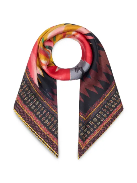 Pierre-Louis Mascia Cialda bandana scarf Blue CIALDATW090X090MSE