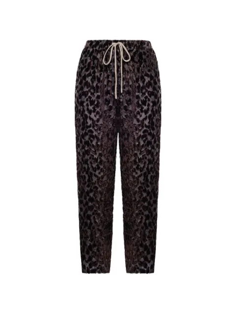 Pierre-Louis Mascia Vepelwon straight-leg trousers Purple VEPELWONPT12972VI