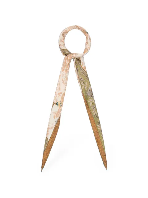 Pierre-Louis Mascia Aloeuw silk scarf Neutrals ALOEUWSW065X120LMFSE