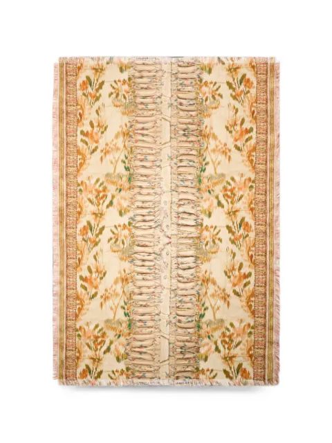 Pierre-Louis Mascia Aloeuw shawl scarf Neutrals ALOEUWSW135X195S4SE