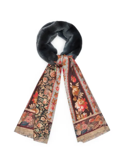 Pierre-Louis Mascia Fanory silk scarf Brown FANORY065X190SSE