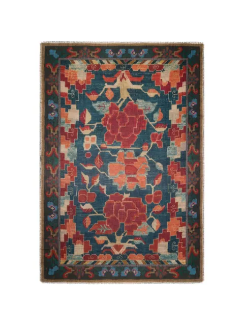 Pierre-Louis Mascia Euclidex shawl scarf Blue EUCLIDEXS135X195SWS