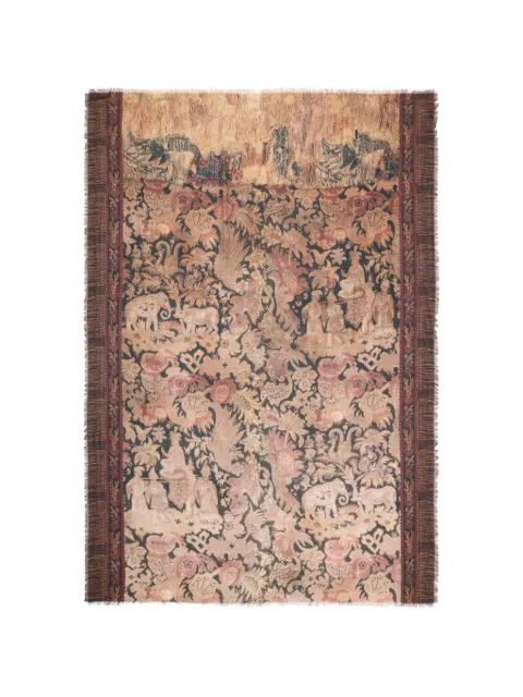 Pierre-Louis Mascia Euclidex shawl scarf Neutrals EUCLIDEXS135X195SWS