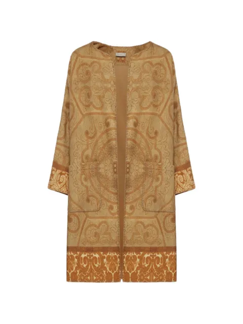 Pierre-Louis Mascia Pancake paisley-pattern kimono Neutrals PANCAKESWKM12254WO519763101