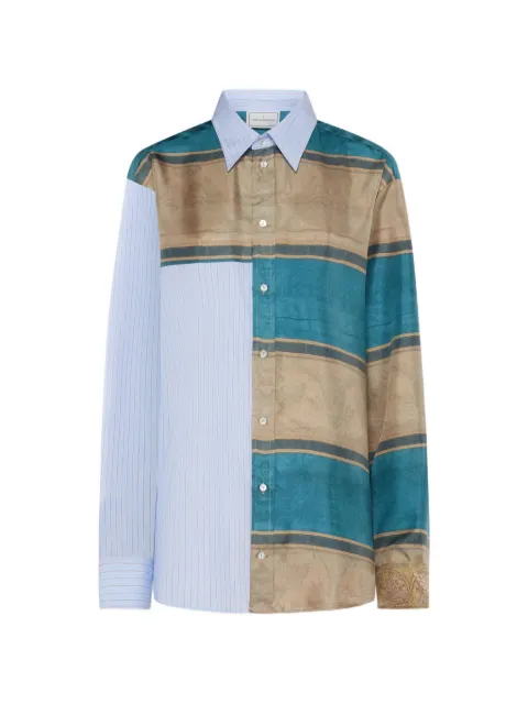 Pierre-Louis Mascia Alomhi striped shirt Blue ALOMHICML11873CO519404101