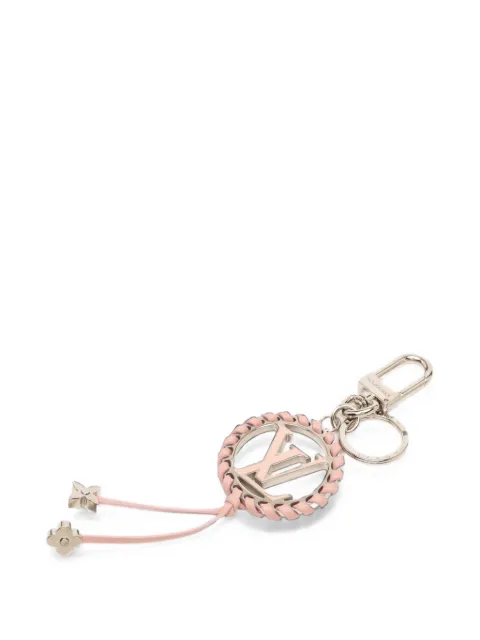 Louis Vuitton Pre-Owned 2019 Brass Lambskin and Enamel Very Bag Charm and Holder key chain Pink 2UZT2ZN2J42TB056