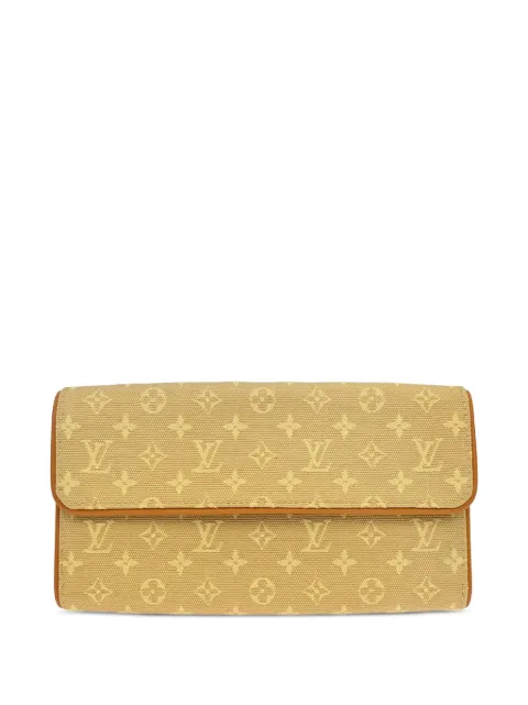 Louis Vuitton Pre-Owned 2004 Monogram Tresor International wallet Neutrals 179159