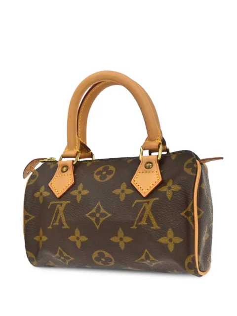 Louis Vuitton Pre-Owned 1996 mini Speedy Monogram canvas handbag Brown 179335