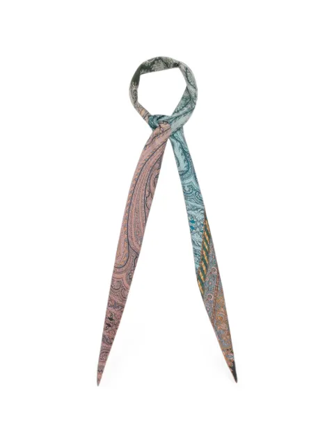 Pierre-Louis Mascia Aloeuw paisley-print silk scarf Blue ALOEUWSW065X120LMFSE518895101
