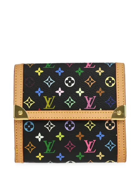 Louis Vuitton Pre-Owned 2005 Monogram multicolor wallet Black 179157