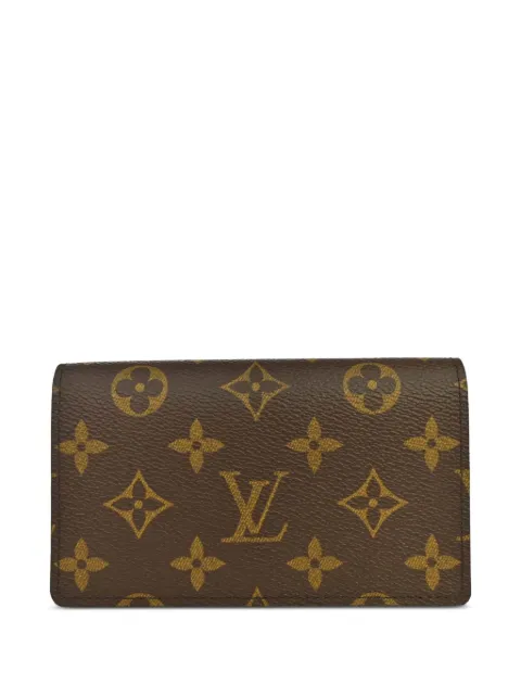 Louis Vuitton Pre-Owned 2005 Monogram Portefeuille Tresor wallet Brown 168323